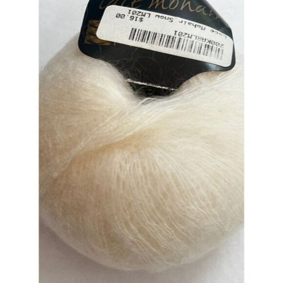Karabella Yarns Lace Mohair Snow - Picture 2 of 5